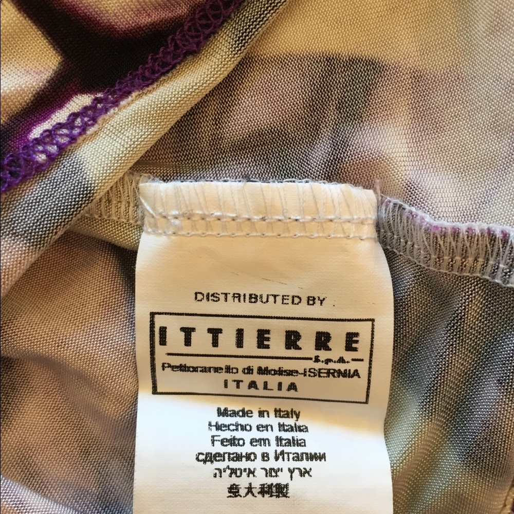 Just Cavalli Multi Color  Sleeveless Top. Small - Picture 5 of 6
